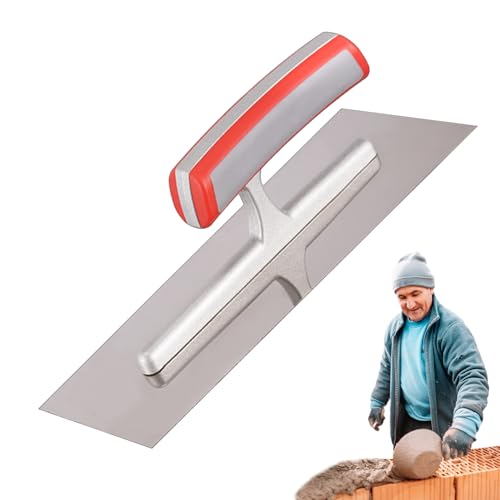 Zementkelle - Flachputzkelle, Leichtpool -Kelle | Betonwerkzeug mit ergonomischem Griff, Sheetrock -Wallboard -Gipsklosterkelle, Bauwerkzeug für Hausverbesserungsprojekte von Fmzrbnih