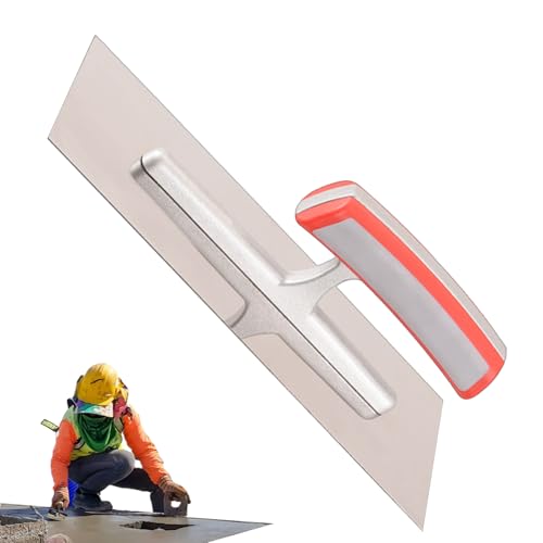 Zementkelle - Flachputzkelle, Leichtpool -Kelle | Betonwerkzeug mit ergonomischem Griff, Sheetrock -Wallboard -Gipsklosterkelle, Bauwerkzeug für Hausverbesserungsprojekte von Fmzrbnih