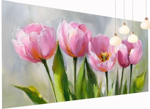 Diamond Painting Erwachsene Kinder Tulpe Diamant Painting Bilder Blume, DIY 5D Crystal Art Mosaik Bastelset Erwachsene mit Diamond-Painting Zubehör für Wand Dekor Geschenk Mädchen 90x180 cm S2-1053 Diamond Painting Erwachsene Kinder Tulpe Diamant Painting Bilder Blume, DIY 5D Crystal Art Mosaik Bastelset Erwachsene mit Diamond-Painting Zubehör für Wand Dekor Geschenk Mädchen 90x180 cm S2-1053 von Fneuexng