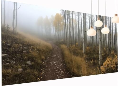 Diamond Painting XXL 40x80 cm, Diamant Painting Bilder Wald DIY Baum Diamond-Painting Erwachsene, 5D Mosaik Bastelset Erwachsene Runden Full Drill Stickerei Arts Craft für Home Wand Decor S2-1044 Diamond Painting XXL 40x80 cm, Diamant Painting Bilder Wald DIY Baum Diamond-Painting Erwachsene, 5D Mosaik Bastelset Erwachsene Runden Full Drill Stickerei Arts Craft für Home Wand Decor S2-1044 von Fneuexng