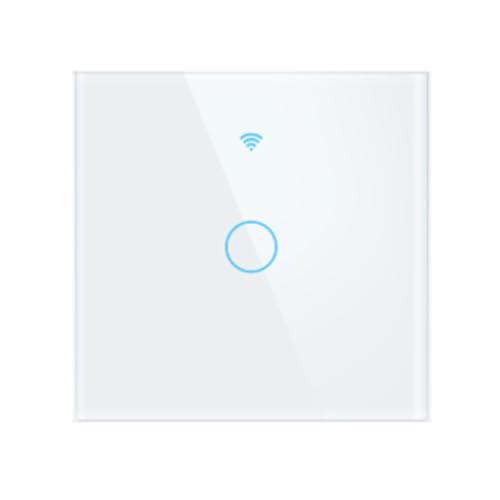 Fnfhsa 1 2 3 4 Gang 2 3 Wege WiFi 433 MHz Smart Wireless Touch Wandleuchte mit Schalterknopf 220 V Ohne Neutralleiter von Fnfhsa