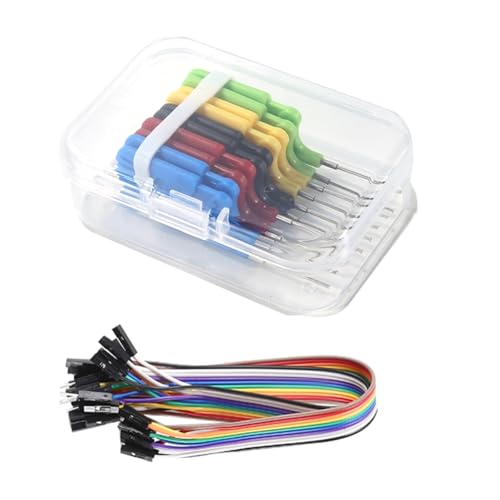 Fnfhsa 1 Satz Chip-Universal-Testhaken, Bios-Burn-In-Clips, Lötfreie DAD-Draht-SDK08-Doppelhaken-IC-Logikanalysator-Clips von Fnfhsa
