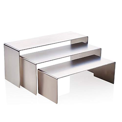 Fnfhsa 3 StüCke/Set Matte OberfläChe Edelstahl Invertiert U Schuhe Display Regal, Hoch und Niedrig DREI Display Stand Racks Fnfhsa 3 StüCke/Set Matte OberfläChe Edelstahl Invertiert U Schuhe Display Regal, Hoch und Niedrig DREI Display Stand Racks von Fnfhsa