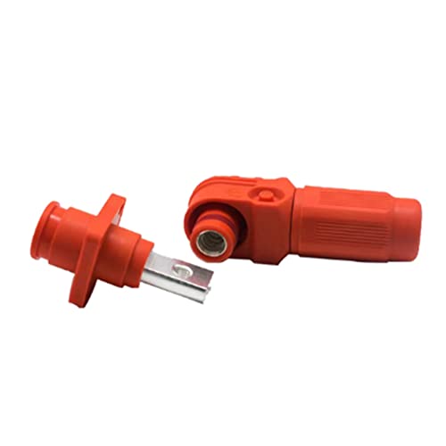 Fnfhsa 350-A-Steckklemme DC 1000-V-Batterie-Energiespeicheranschluss Schnellstecker Wasserdichter IP67-Einzelader-Winkelsteckverbinder (C) von Fnfhsa