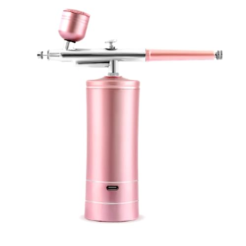 Fnfhsa Sauerstoff-Injektor-Luftkompressor-Sprühset für Nail Art Tattoo Craft Cake Luftkompressor- Nano von Fnfhsa