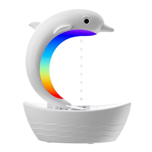 Fnfhsa -Wassertropfen-Luftbefeuchter, Bluetooth-Lautsprecher, Luftbefeuchter mit Hellem Ton, Lichter von Fnfhsa