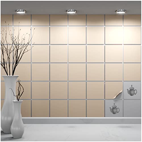 FoLIESEN Fliesenaufkleber einzeln 10x10 cm - Probe-Muster, Testmuster, Farbmuster - Fliesen-Folie selbstklebend - 1 Klebefliese zum Ausprobieren, .:Elfenbein matt FoLIESEN Fliesenaufkleber einzeln 10x10 cm - Probe-Muster, Testmuster, Farbmuster - Fliesen-Folie selbstklebend - 1 Klebefliese zum Ausprobieren, .:Elfenbein matt von FoLIESEN