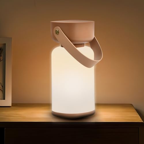 Focenat 3 Farben LED Nachttischlampe Kinder, Nachtlicht Touch Dimmbar, LED Tischlampe USB Aufladbar, Nachtlicht USB Aufladbar für Schlafzimmer Wohnzimmer Kinderzimmer von Focenat
