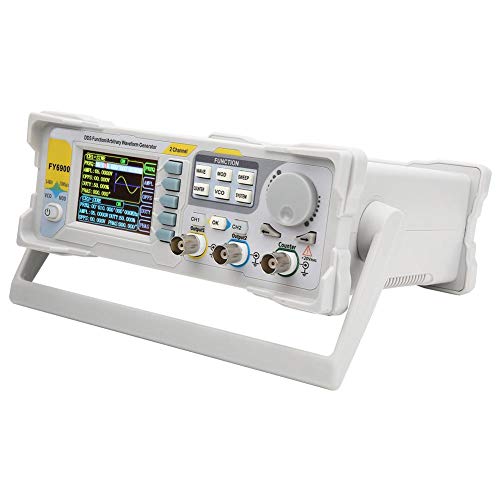Digitaler Signalgenerator,FY6900 Sinus 0-30 MHz 2,4-Zoll-TFT-Bildschirm DDS-Funktion Wellenform-Impulsquellengeneratoren Frequenzmesser 250 MSa/s VCO-Burst-AM/PM/FM/ASK/FSK/PSK-Modulation(EU) von Focket
