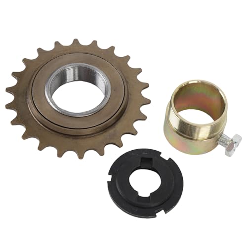 Focket 22T Freewheel 22T Bike Freewheel 22T Schwungrad mit 30 -mm -Adapterstahl Fahrrad Freewheel Adapter Kit für Elektrisches Dreirad Motorrad Go Kart Focket 22T Freewheel 22T Bike Freewheel 22T Schwungrad mit 30 -mm -Adapterstahl Fahrrad Freewheel Adapter Kit für Elektrisches Dreirad Motorrad Go Kart von Focket