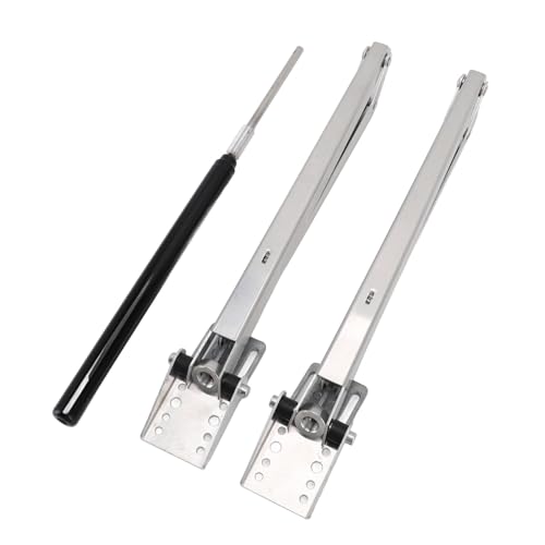 Focket 2PCS Auto Dachentlüftungsöffner, Solar -Gewächshaus -Entlüftungsöffner Automatischer Fensteröffner für Gewächshaus mit Aluminiumlegierung von Bis zu 7 Kg 45 cm Öffnung von Focket