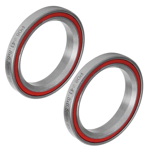Focket 2pcs Stahl 41,8 Mm Bergfahrrad Doppelversiegelte Lager Headset Klarer Druck für Mountainbikes und Straßenfahrräder Focket 2pcs Stahl 41,8 Mm Bergfahrrad Doppelversiegelte Lager Headset Klarer Druck für Mountainbikes und Straßenfahrräder von Focket