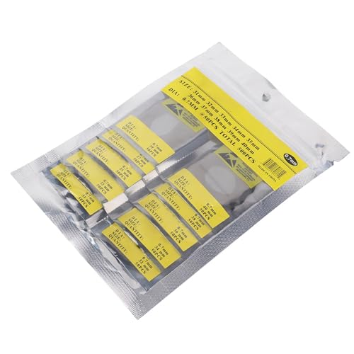 Focket 500pcs Gummi -Oring -Uhr Wach Dichtungsdichtung Ersatzdichtungen für die Rückseite Abdeckung Abdeckung für Reparaturwerkzeug Langlebig (0,7 pro Packung von fünfhundert) von Focket