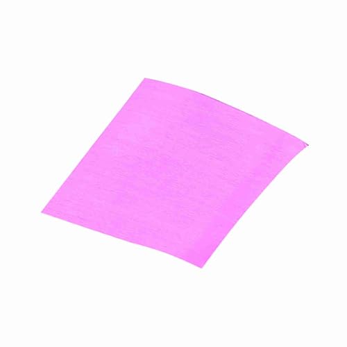 Focket Aluminiumfolienverpackungen, 3 X 3 Zoll, 7 Helle Farben, 100 Stück Pro Los, mit 8 Cm X 8 Cm Größe, für Süßigkeiten Schokoladen Süßigkeiten (Rosenrot) von Focket