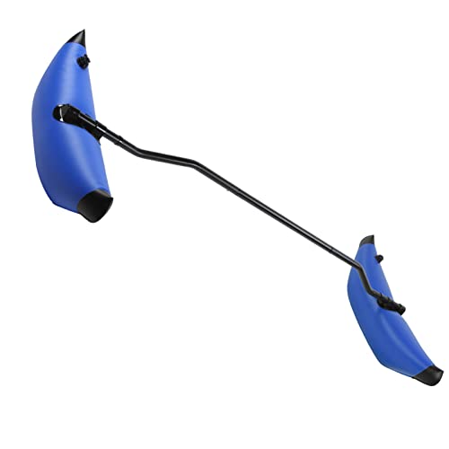 Focket Aufblasbarer Kajak -Stabilisator, Leichtes PVC -Ausleger Stabilisator Kit mit Einfacher Installation für das Kajakfahren für das Fischen von Fischen (Blue) von Focket