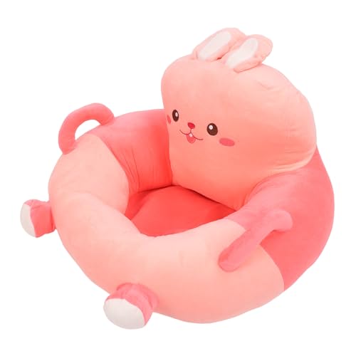 Focket Babysofa -Stuhl, Faltbarer Weicher Sitz mit Cartoon -Design für Kleinkindstütze Samtmaterial (Kaninchen) von Focket