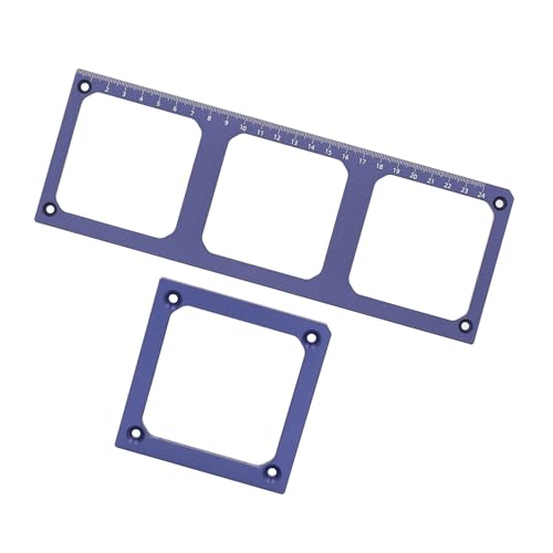 Focket Backbox -Schneidvorlage für Steckdose, Aluminiumlegierung Elektrischer Stecker Schablone mit Schrauben für Stellmontierte Steckdosen und Holzbearbeitungsprojekte Focket Backbox -Schneidvorlage für Steckdose, Aluminiumlegierung Elektrischer Stecker Schablone mit Schrauben für Stellmontierte Steckdosen und Holzbearbeitungsprojekte von Focket