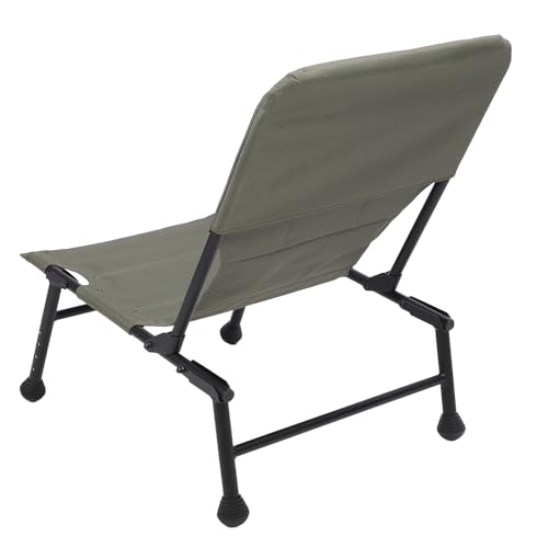 Focket Camping -Klappstuhl, Leichter Tragbarer Campingstuhl mit Verstellbaren Aluminiumbeinen für Campingreisen Im Outdoor Camping Travel Beach Picknick von Focket