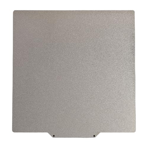 Focket Doppelseitige Build -Platte, Flexible Druckoberfläche 290 X 290 Mm Flexible Buildplatte mit Peipulverbeschichtung und Glatte Kohlefaser -Textur für Ender 6 3D 3D -Drucker von Focket