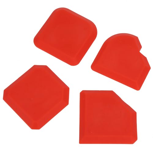 Focket Environmental -Friendly Silicon Dichtmittel Glatteres Caulking -Werkzeug Kit für Professionelles Finish, 4PCS/Set Caulk Scraper für Haushaltsprojekte von Focket