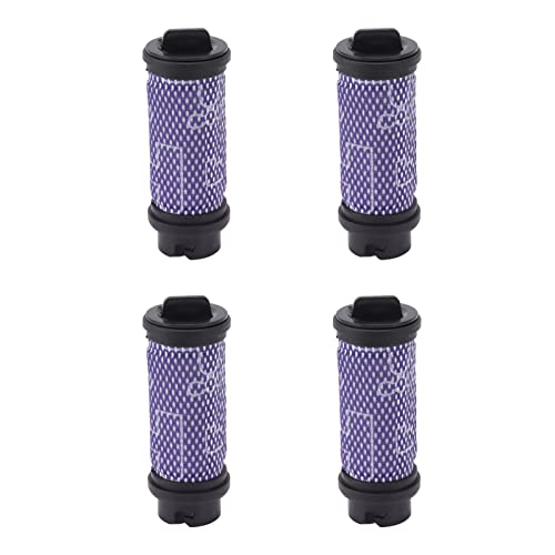 Focket Ersatzfilter für S600 S6P S6 Staubsauger, Waschbarer und Wiederverwendbarer Staubsauger-Teilefilter, Starke Adsorption, 4 Stück (lila) von Focket
