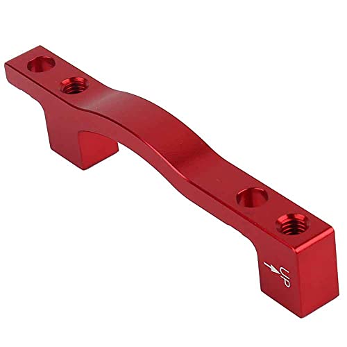 Focket Fahrradbremsadapter Langable Aluminiumlegierung AF203 für die Frontgabel 203 Mm Gold für die Fahrradreparatur (A-Pillar-F203 rot) von Focket