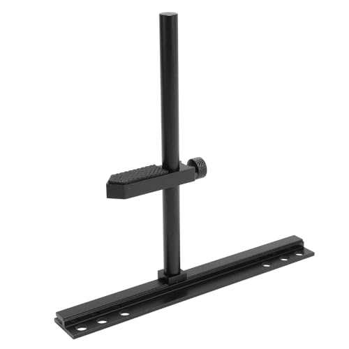 Focket GPU-Halterung, Länge einstellbar Anti-Sag Aluminium-Legierung Grafikkartenhalterung Einfacher Einbau CNC- und Galvanisierungsverfahren GPU-Ständer für 9cm 12cm 14cm Lüfter (Black) von Focket