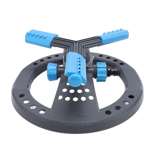 Focket Gartensprinkler, 360-Grad-Automatik-Rotationssprinkler für Rasenflächen, Rundum-Bewässerungssprinkler für Garten, Hof, Farm, Pflanzenbewässerung und Kinderspielplatz von Focket