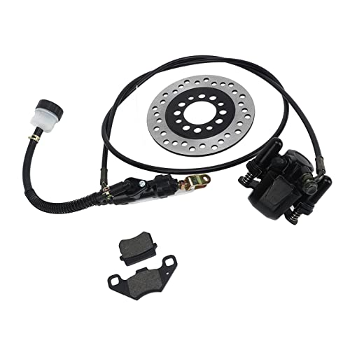 Focket Hauptbremszylindersatz, Go-Kart-Scheibenbrems-Hauptzylindersatz Universal-Gokart-Bremssatz Passend für 50 Cc, 150 Cc, 250 Dirt Bike Quad ATV Go Kart von Focket