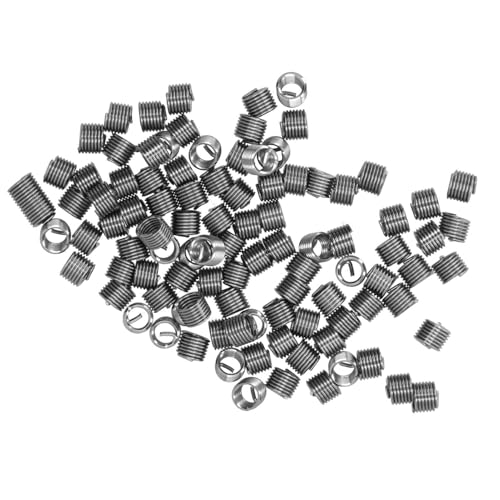 Focket Männliche Weibliche Gewinde Reduzierende Nuss 100pcs Edelstahlverschluss M6x1 für Gewindereparaturwerkzeug (1.5D) von Focket