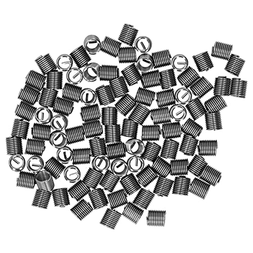 Focket Männliche Weibliche Gewinde Reduzierende Nuss 100pcs Edelstahlverschluss M6x1 für Gewindereparaturwerkzeug (2D) von Focket