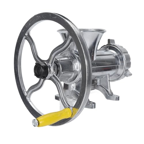 Focket Manuelles Fleischschleife, Aluminiumlegierung Handkurbel Mincer mit Einstellbarer Dicke und Nicht -Schlupf -Basis für Reiskuchen Würste Wurst Focket Manuelles Fleischschleife, Aluminiumlegierung Handkurbel Mincer mit Einstellbarer Dicke und Nicht -Schlupf -Basis für Reiskuchen Würste Wurst von Focket