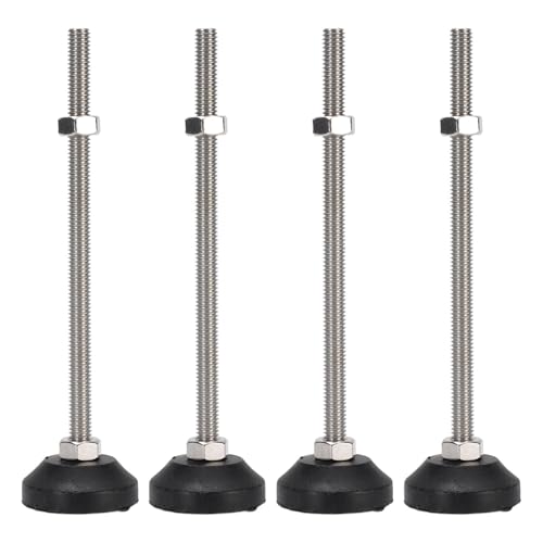 Focket Nivellierfüße, 4 Stück, 100 mm höhenverstellbare Möbelfüße mit Schrauben, runde Möbelfüße für Schränke, Sofas, Tische und Stühle Focket Nivellierfüße, 4 Stück, 100 mm höhenverstellbare Möbelfüße mit Schrauben, runde Möbelfüße für Schränke, Sofas, Tische und Stühle von Focket