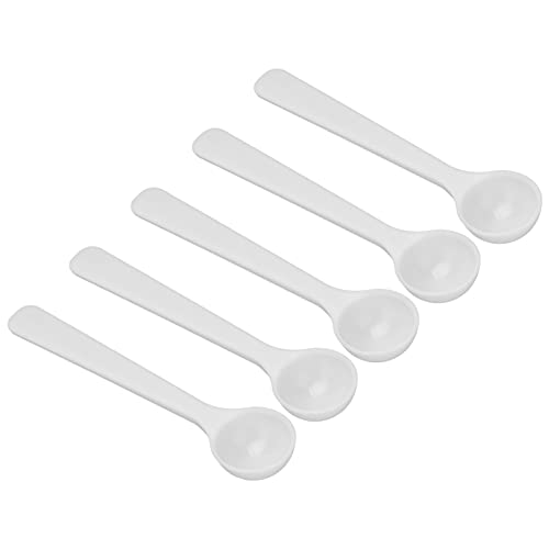 Focket Plastikdünger Löffel 2 Ml/1 G Leber Messlöffel für die Gartendüngung, 100pcs Pulver Schaufel Leicht zu Gartenzubehör zu von Focket