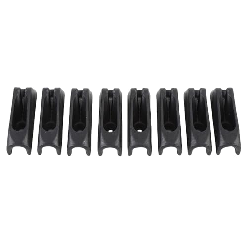 Focket Propel Paddle Gear Kajakklampe, 8 Stück Schnellspann Klemmen, selbstsichernde Seilklampe mit Schrauben, leicht zu lösendes Kajakzubehör, Paddelausrüstung, Nylon Kajak Seilclip Focket Propel Paddle Gear Kajakklampe, 8 Stück Schnellspann Klemmen, selbstsichernde Seilklampe mit Schrauben, leicht zu lösendes Kajakzubehör, Paddelausrüstung, Nylon Kajak Seilclip von Focket