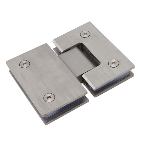Focket Rahmenlose Glasduschentürscharniere, Edelstahl 180 -Grad -Scharniere mit 120 Lb Ladungskapazität für 8 Mm Bis 12 Mm Dicker Glas Badezimmer Tür Hardware Ersatz Focket Rahmenlose Glasduschentürscharniere, Edelstahl 180 -Grad -Scharniere mit 120 Lb Ladungskapazität für 8 Mm Bis 12 Mm Dicker Glas Badezimmer Tür Hardware Ersatz von Focket