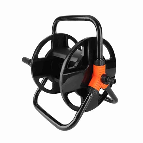 Focket Schlauchrollen Effizienter Schlauchwicklungsregal für Gartenautos Waschen mit Einem Armdesign für 16 Mm, ABS -Material von Focket