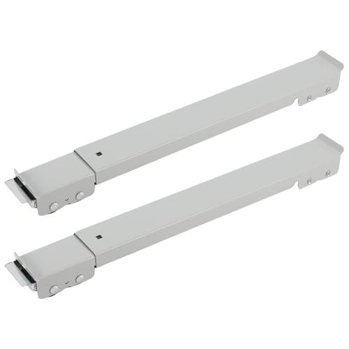 Focket Schwer Last Geräte Rollen mit 24 Rädern und Brems Ausrüstung, 17.72-27.56in Ausziehbarer Anti-Rutsch-Mobile Waschmaschinen Basis Leicht Bewegen Trockner, Kühlschränke, Möbel von Focket