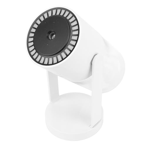 Focket Tragbarer Mini -Luftbefeuchter, Aromatherapie -Diffusor mit Farbenfrohen Umgebungslicht für das Innengebrauch von Autos zu Hause (WHITE) von Focket