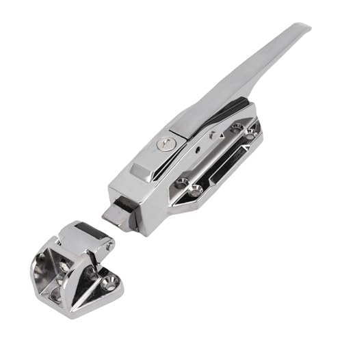 Focket Türgriff für begehbare Kühlräume, Türgriff für Gefrierschränke aus Zinklegierung, robuster, diebstahlsicherer Türverschluss mit Schlüssel, für Ofen, Labor oder andere Geräte von Focket