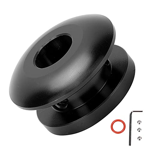 Focket Universal Shift Knob Stiefelhalter -Limiter -Kopfstopper für Autoenthusiasten, Einfache Installation (B (schwarz)) von Focket