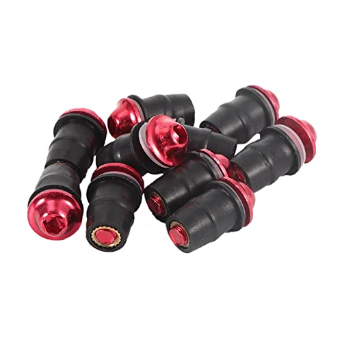 Focket Windschutzscheibe Windschutzscheibe M5 -Schrauben Zum Austausch an Motorrädern für die Reparatur von Windschutzscheiben 10pcs BlackSilverredBlue (Rot) von Focket