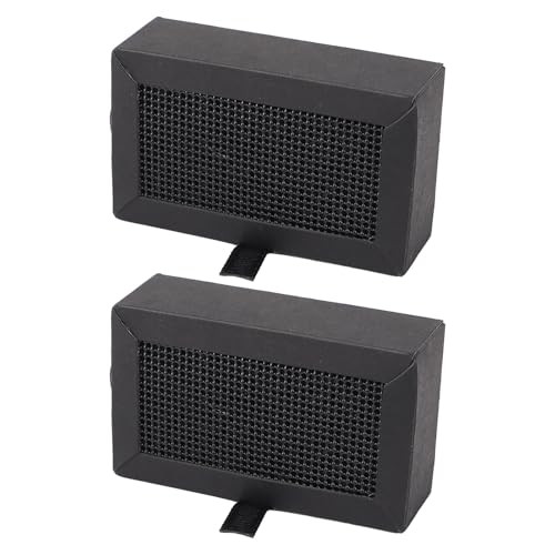 2 Stück Aktivkohlefilter Luftreiniger Luftfilterblock Ersatz, Ersatzkohlefilter für X1 P1 Serie 3D-Drucker, Aktivkohleblock Teile Harz Luftreiniger von Fockety