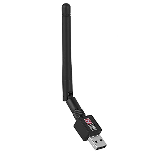 300-Mbit/s-WLAN-Adapter, tragbare 2,4-GHz-USB-Netzwerkkarte, Computernetzwerkadapter für Desktop Windows 2000 von Fockety
