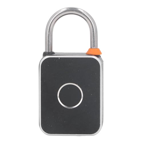 Fingerabdruck-Vorhängeschloss für Tuya, USB Mobile APP Fingerabdruck-Smart-Vorhängeschloss, IP65 Wasserdichtes, Biometrisches, Schlüsselloses Fingerabdruck-Schloss aus Metall für von Fockety
