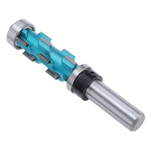 Flush Trim Router Bit, 1/2 Schaft Spirale Carbid Flush Trim Router Bit Doppel Lager Spirale Trimmer 3/4in Dia 1-11/16in Schnitt Länge Flush Trim Bit Für die Holz Bearbeitung von Fockety
