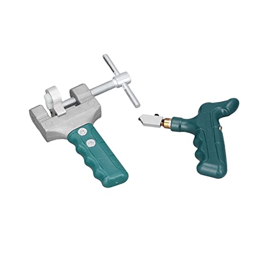 Fockety 2 In 1 Glasfliensenschneider-Werkzugsatz, Handgefereier Fliessenöhner aus Hartlegierung, Fliessenschneider-Handwerksatz, Easy Glide Glas- & Fliesenschneider, Glasbrechzange Fockety 2 In 1 Glasfliensenschneider-Werkzugsatz, Handgefereier Fliessenöhner aus Hartlegierung, Fliessenschneider-Handwerksatz, Easy Glide Glas- & Fliesenschneider, Glasbrechzange von Fockety