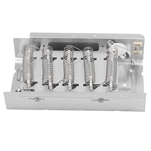 Fockety 279838 Trockner-Heizelement, Trockner-Thermostat-Kit MIT Trockner-Thermostat-Thermosicherung, Trockner-Heizelement-TEILE ERSETZT 3403585 85655582 3398064 AP304254 W10724237 33980644 von Fockety