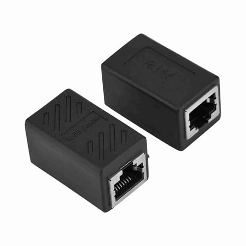 Fockety 2PCS RJ45 Kabel Extender Leichtes Netzwerk LAN -Adapter -Koppler Ethernet Anschluss für Bequem Fockety 2PCS RJ45 Kabel Extender Leichtes Netzwerk LAN -Adapter -Koppler Ethernet Anschluss für Bequem von Fockety
