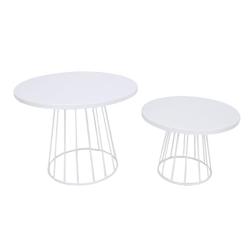 Fockety 2pcs Weißer Kuchenständer, 7,9in 9,8 Zoll Metall Dessert Tabelle Display Cupcake Ständer Elegante Hochzeitstorte Teller Display Tablett für Party, Hochzeit, Geburtstag, Fockety 2pcs Weißer Kuchenständer, 7,9in 9,8 Zoll Metall Dessert Tabelle Display Cupcake Ständer Elegante Hochzeitstorte Teller Display Tablett für Party, Hochzeit, Geburtstag, von Fockety